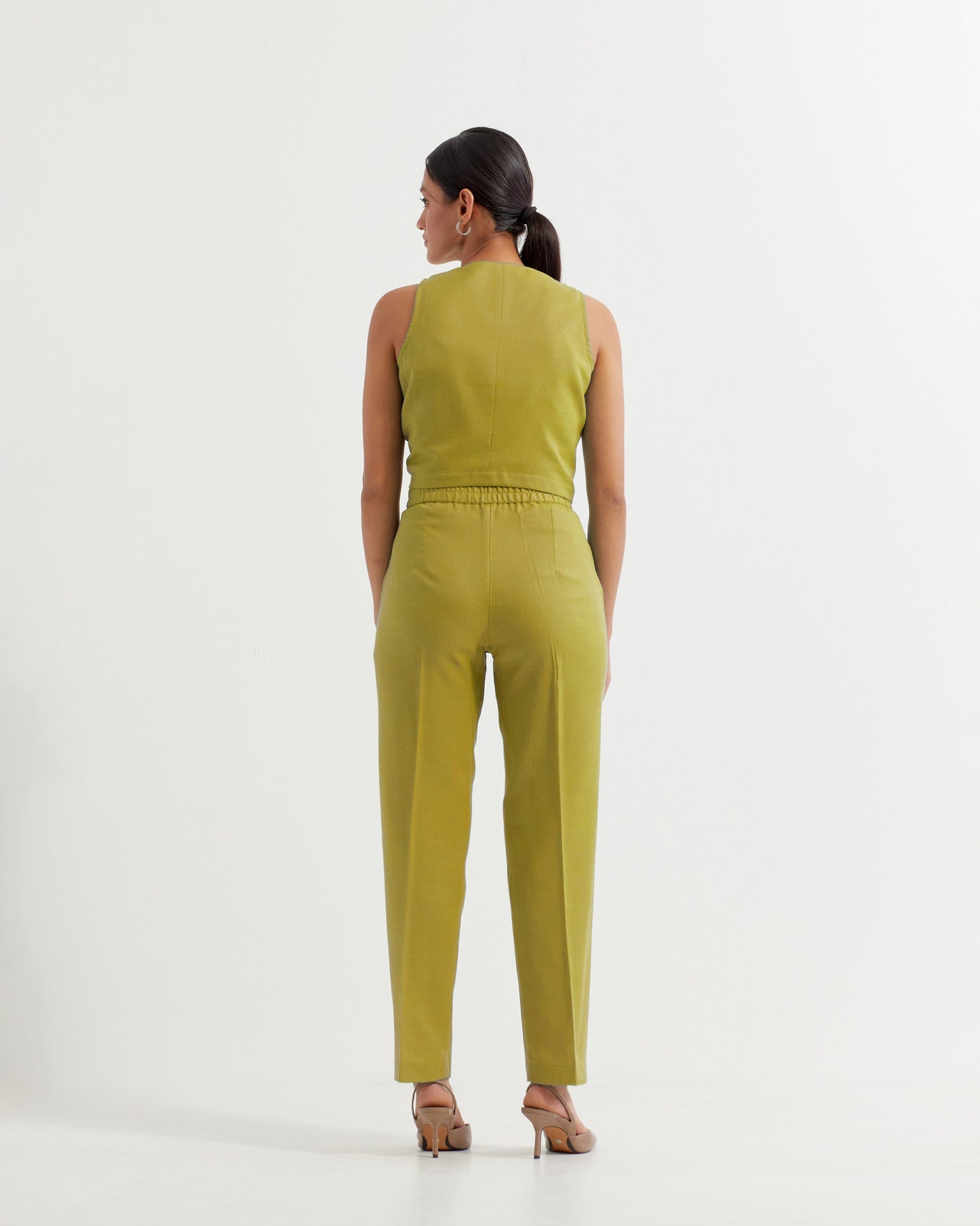 Lime Green Anne Co-ord Set (Set of 2)