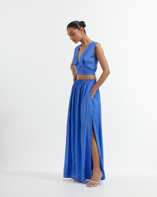 Blue Bonita Co-Ord Set