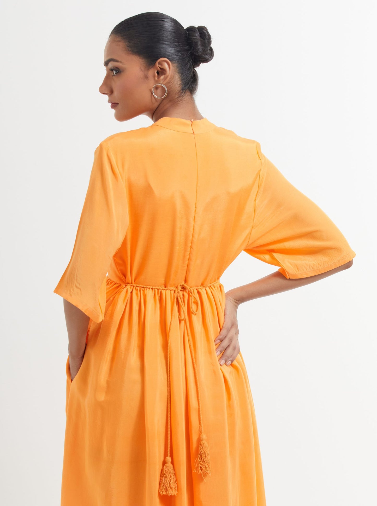Orange Pomare Dress
