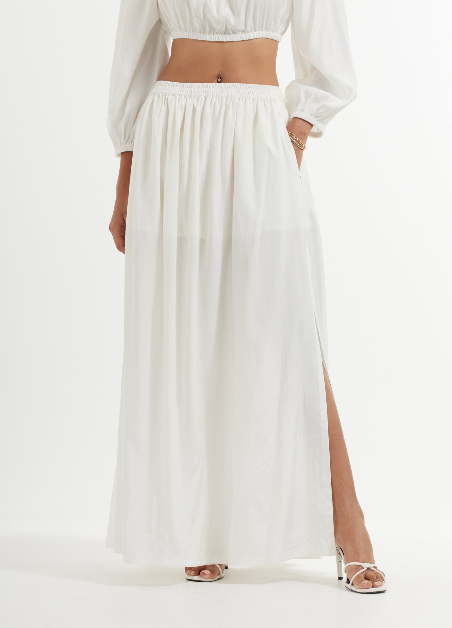 White Marae Skirt