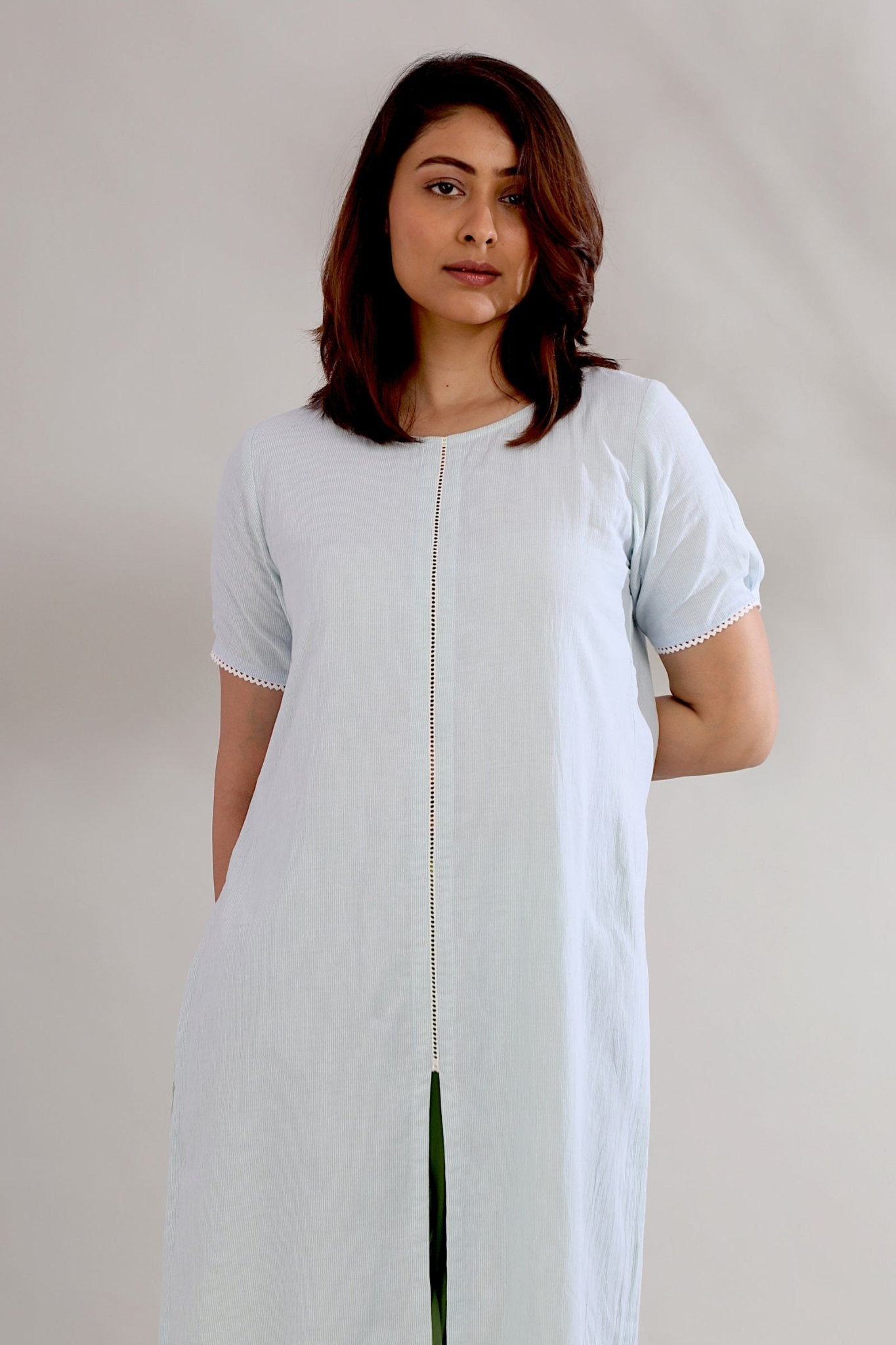 Heidi Blue Kurta - The Indian Cause