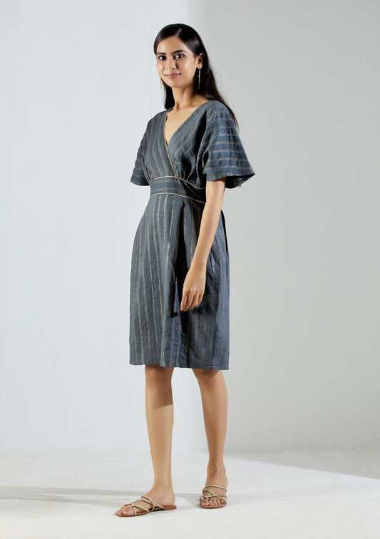 Grey Sham Dress - The Indian Cause