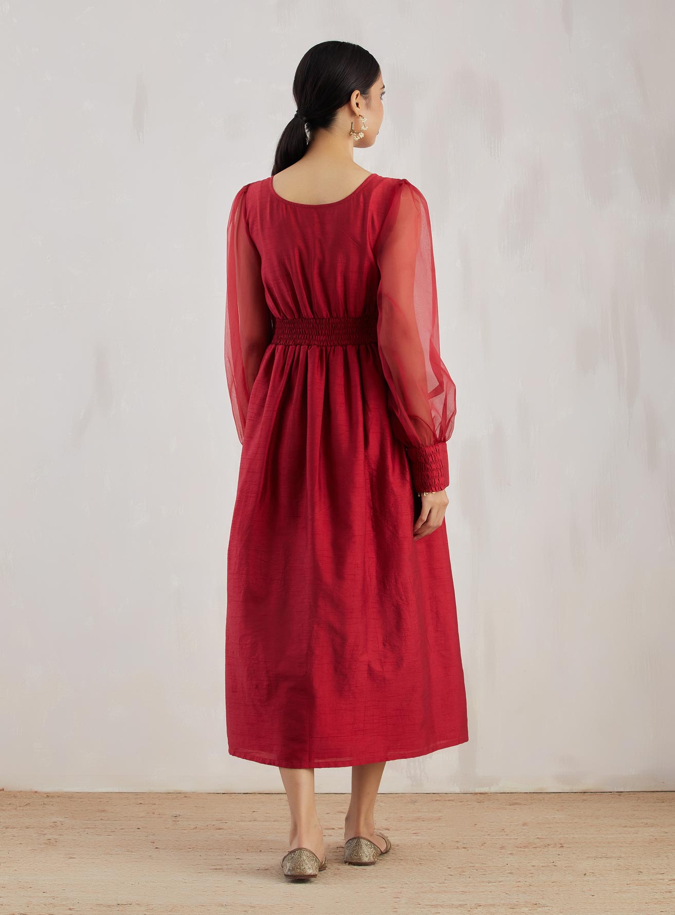 Red Electra Dress - The Indian Cause