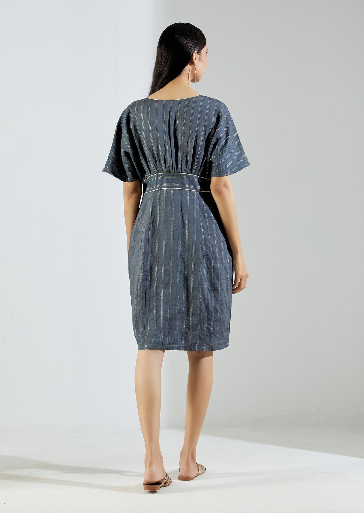 Grey Sham Dress - The Indian Cause