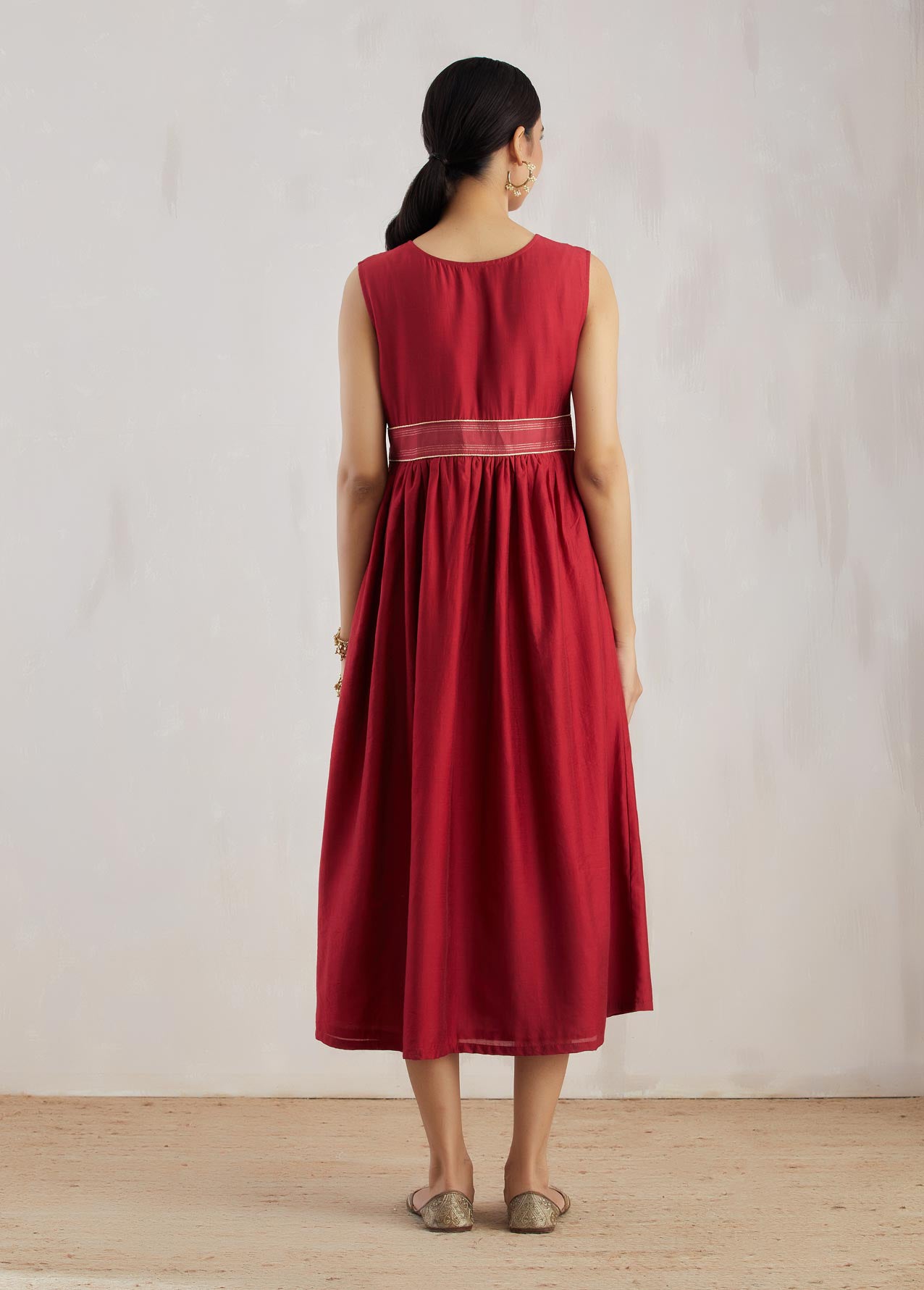 Red Sirgus Dress - The Indian Cause