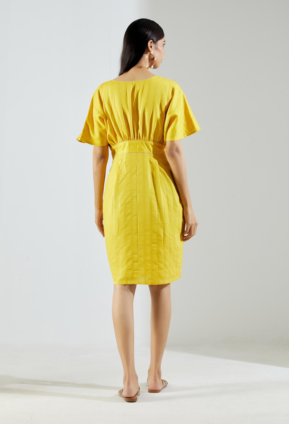 Yellow Sham Dress - The Indian Cause