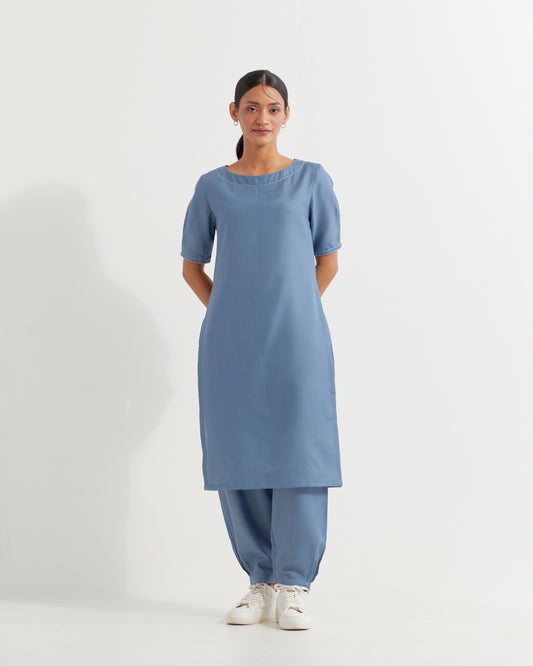 Blue Joanna Co-ord Set (Set of 2)
