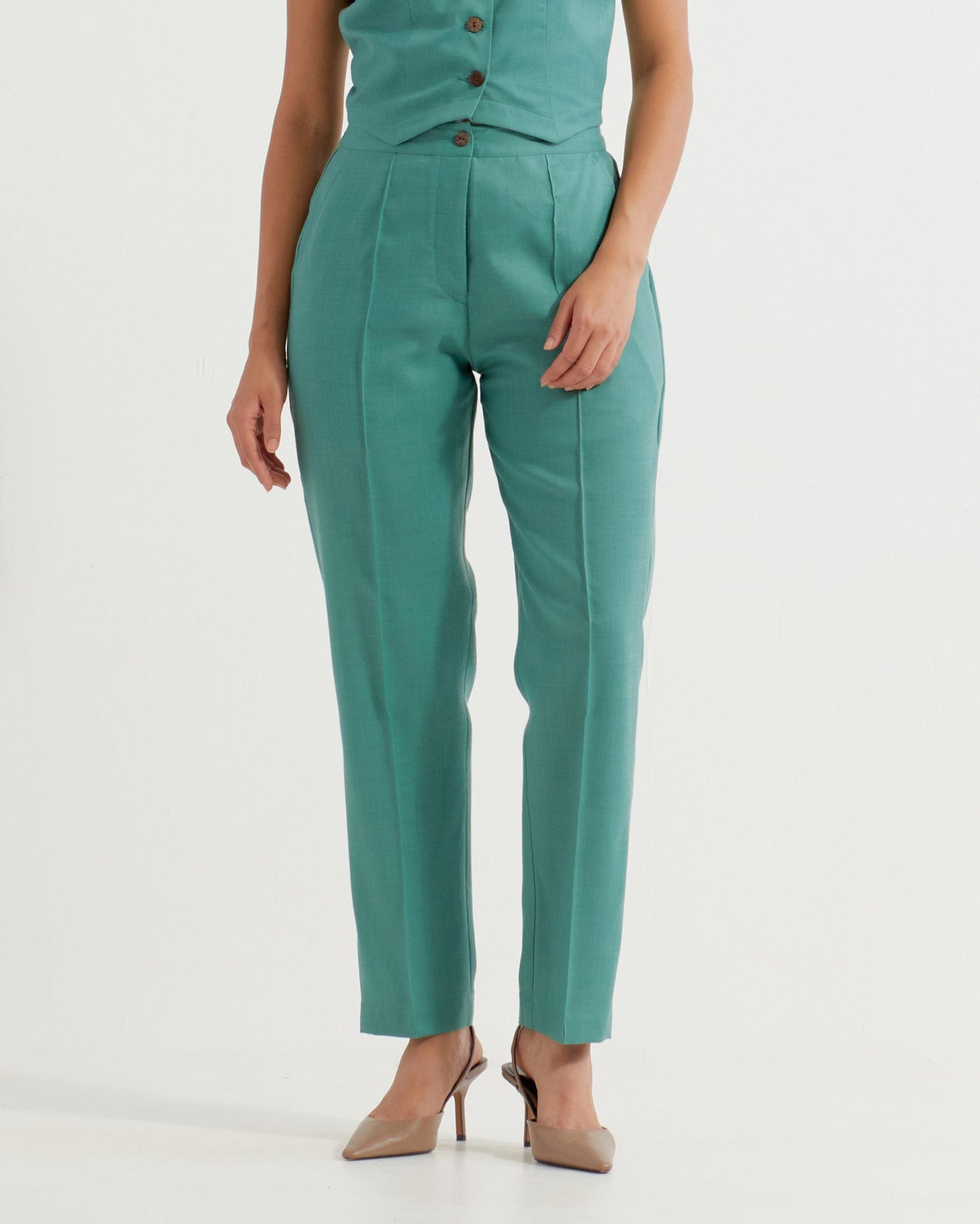 Green Anne Pants