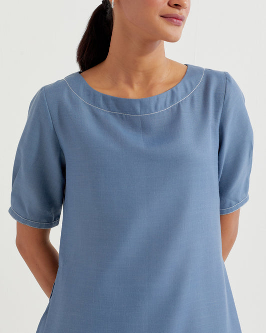 Blue Joanna Co-ord Set (Set of 2)