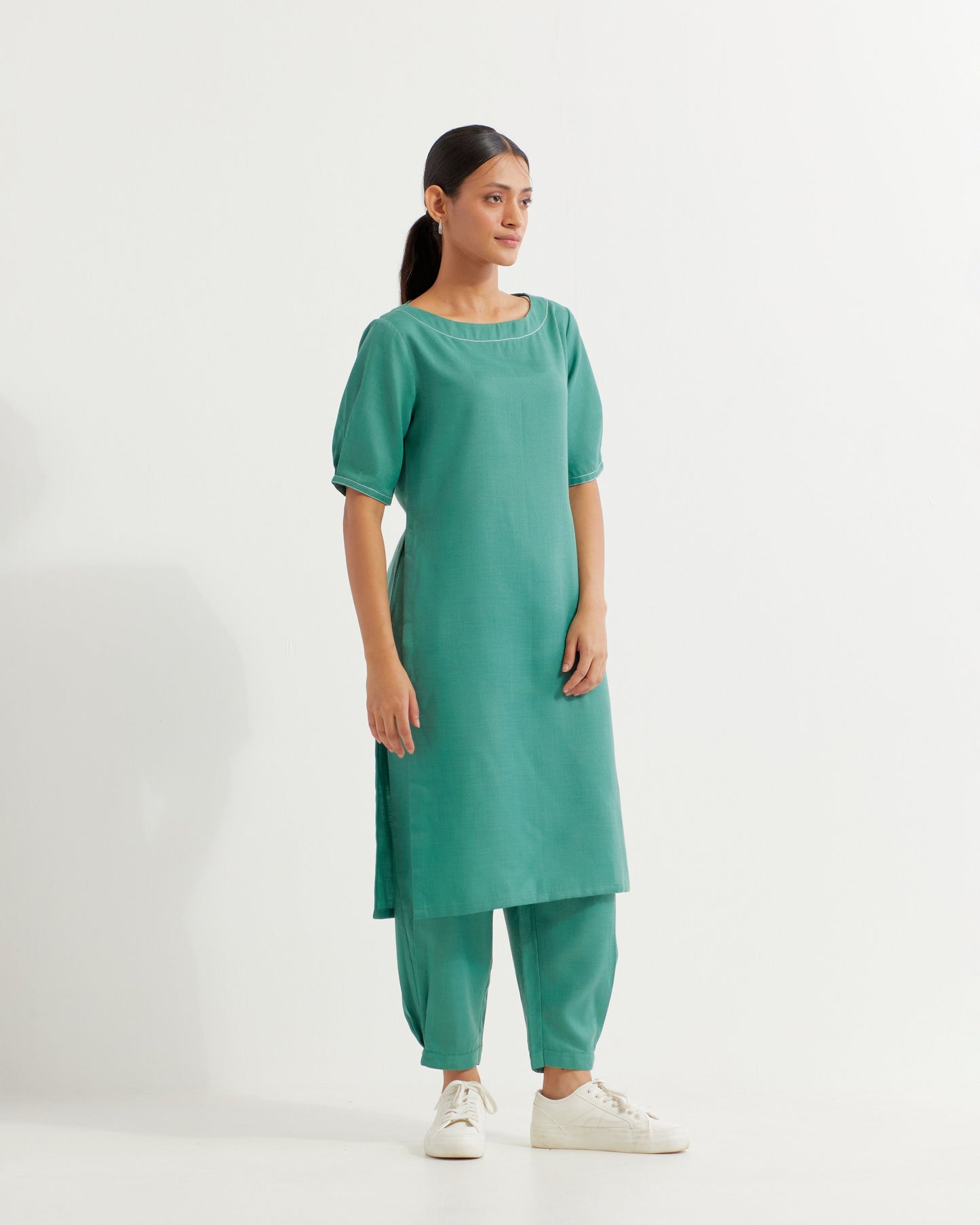 Green Joanna Co-ord Set (Set of 2)