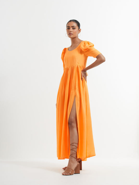 Orange Lagoon Dress