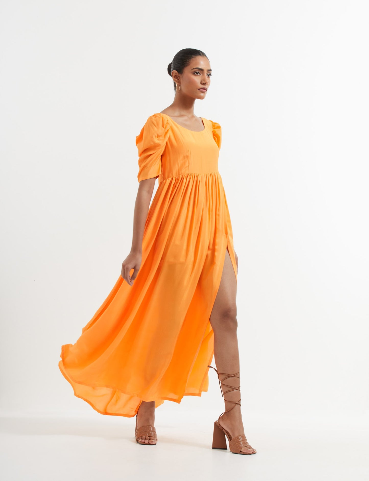 Orange Lagoon Dress