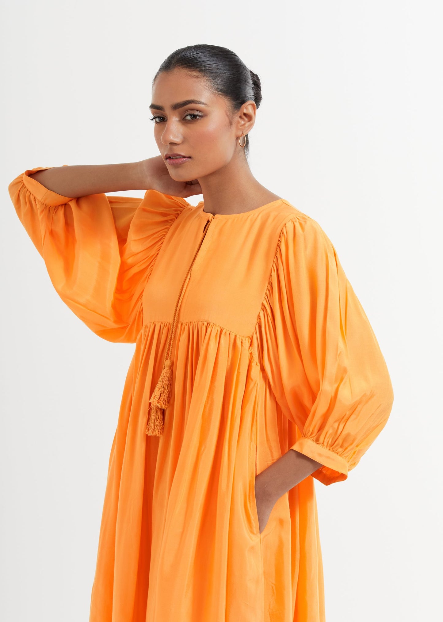 Orange Tahiti Dress