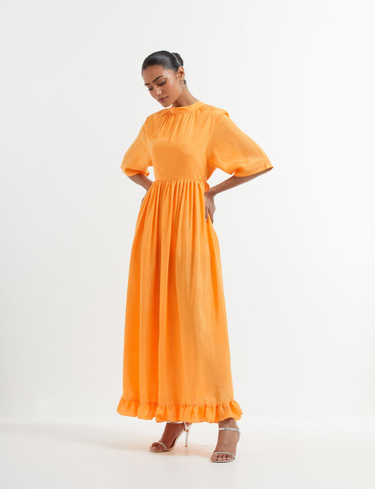 Orange Pomare Dress