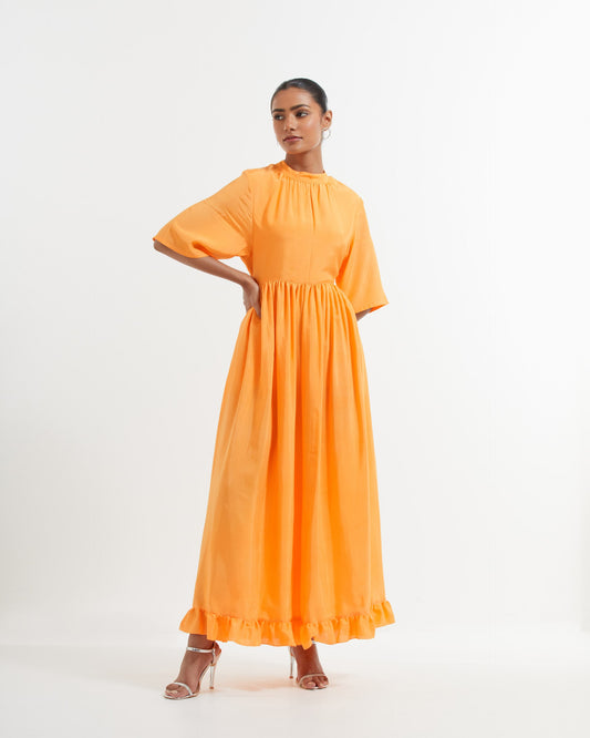 Orange Pomare Dress