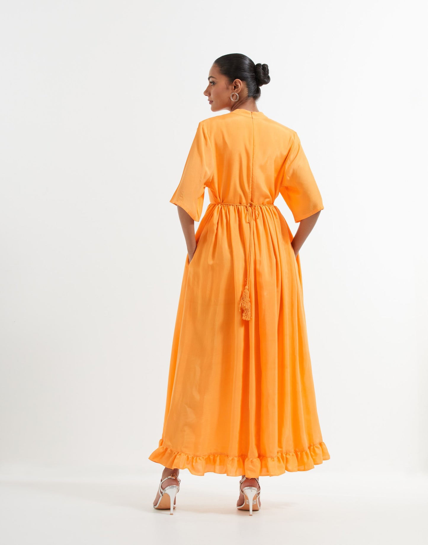 Orange Pomare Dress