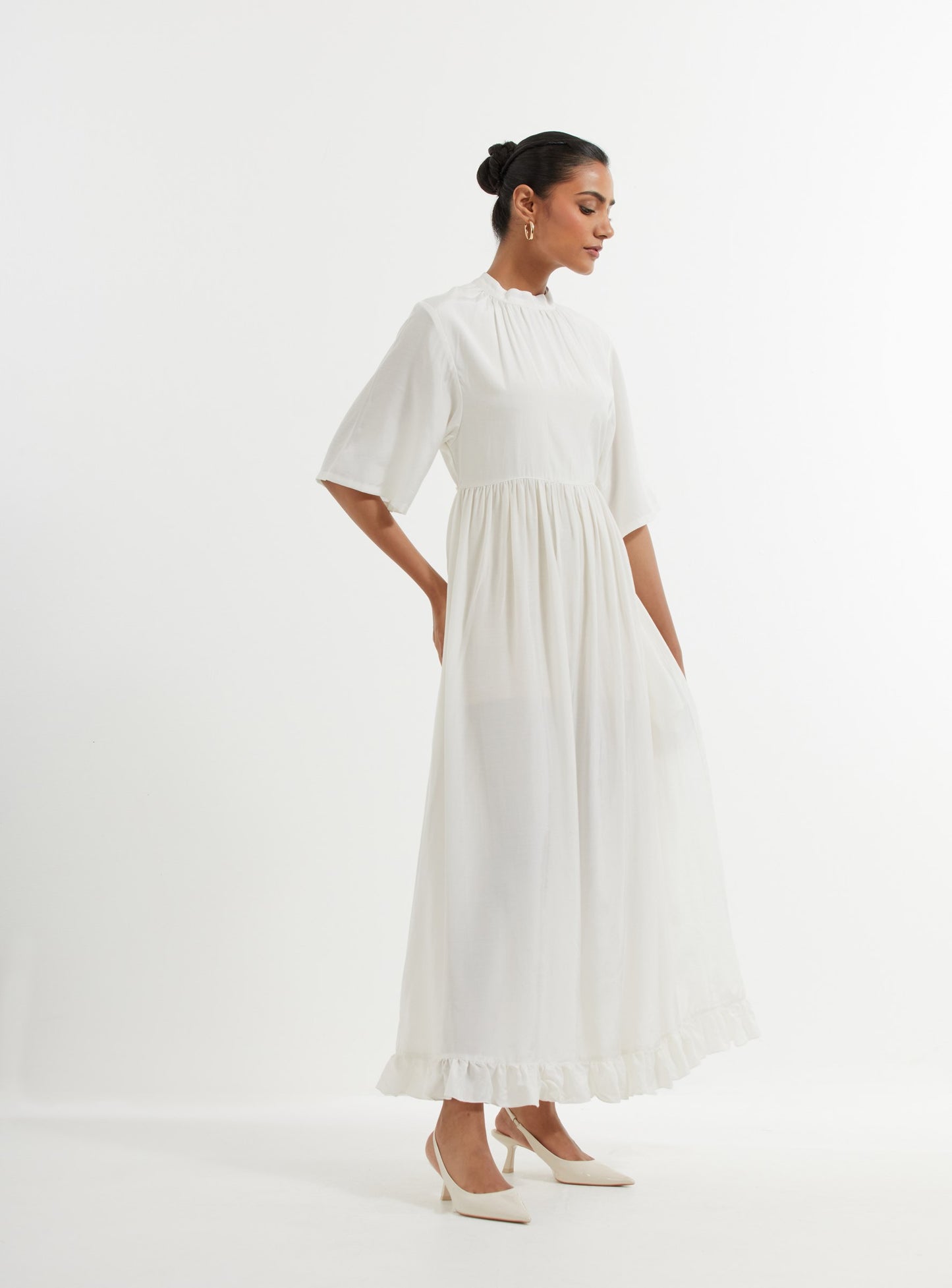 White Pomare Dress