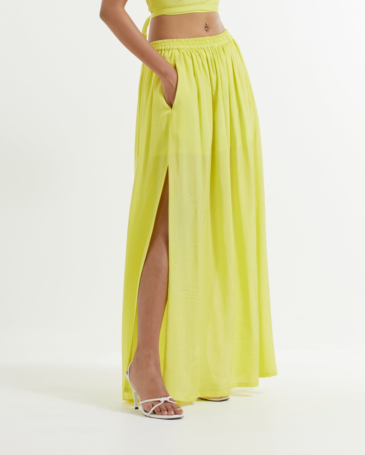 Yellow Marae Skirt