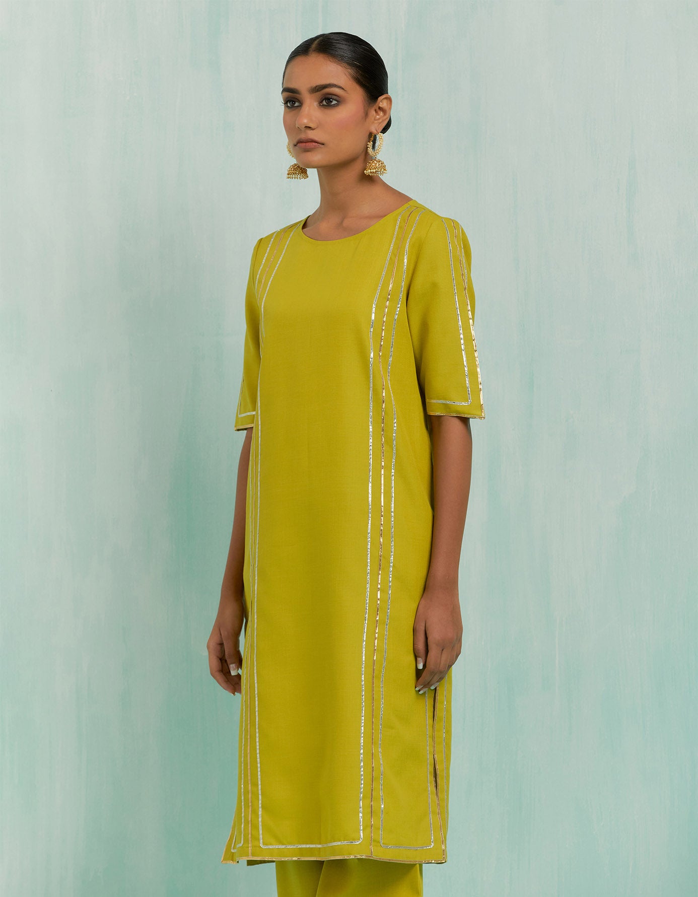 Lemon Green Hand Tie Dyed Embroidered Rayon Kurta at Rs 550/piece | Hand  Tie and Dye Embroidered Kurtis in Gurgaon | ID: 13764656491