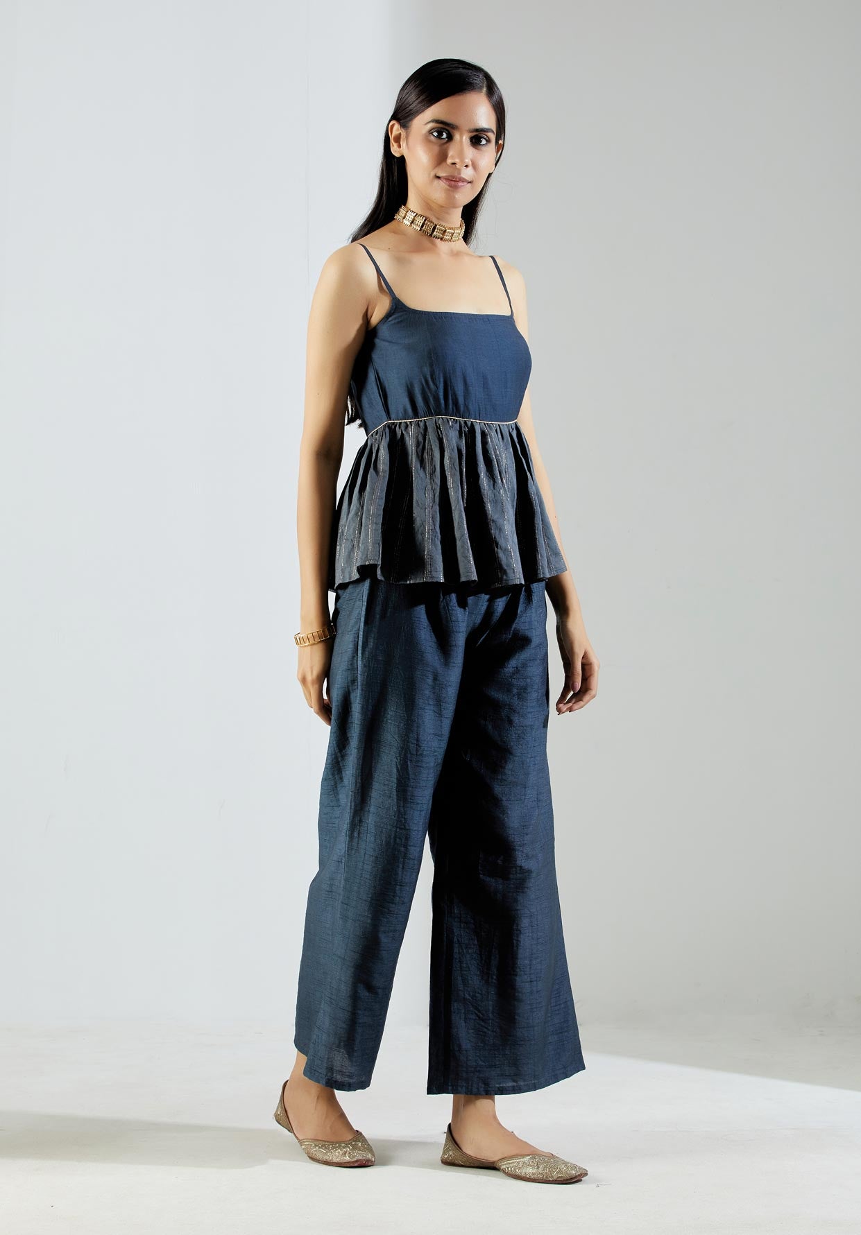 Grey Rigel Co-ord Set - The Indian Cause