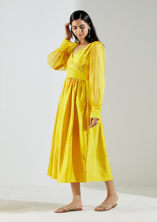 Yellow Electra Dress - The Indian Cause