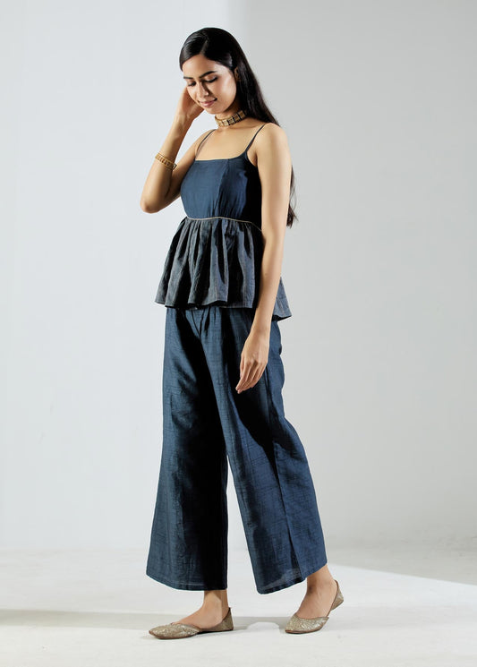 Grey Rigel Top - The Indian Cause