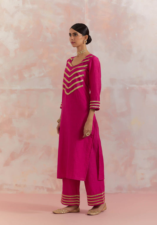Pink Rooh Kurta - The Indian Cause