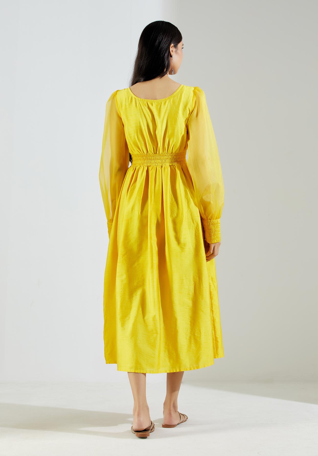 Yellow Electra Dress - The Indian Cause