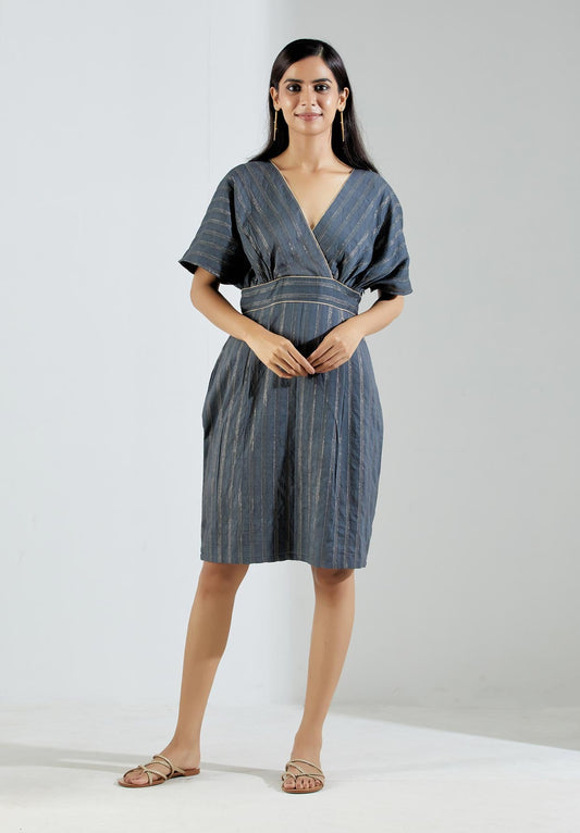 Grey Sham Dress - The Indian Cause